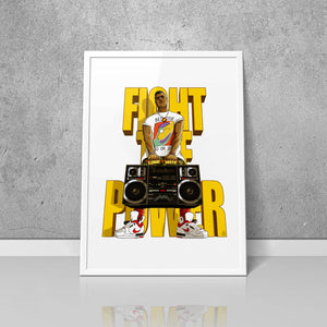 Poster RADIO / white