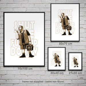 Affiche WALTER / blanc