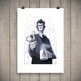 Poster CLINT / white