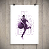 Poster JESUS / blanc