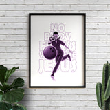 Poster JESUS / blanc