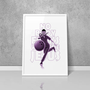 Poster JESUS / blanc