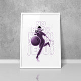Poster JESUS / blanc