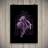 Poster JESUS / black