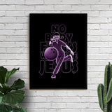 Poster JESUS / black